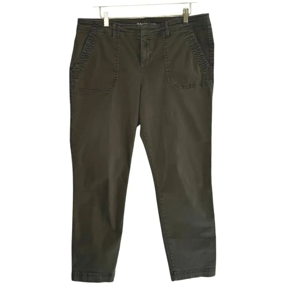 Old Navy pixie pant green size 12